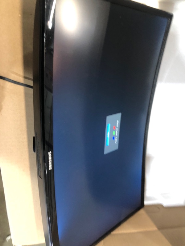 Photo 2 of SAMSUNG 23.5” CF396 Curved Computer Monitor, AMD FreeSync for Advanced Gaming, 4ms Response Time, Wide Viewing Angle, Ultra Slim Design, LC24F396FHNXZA, Black 24-Inch Curved DP/HDMI/1-Yr Warranty