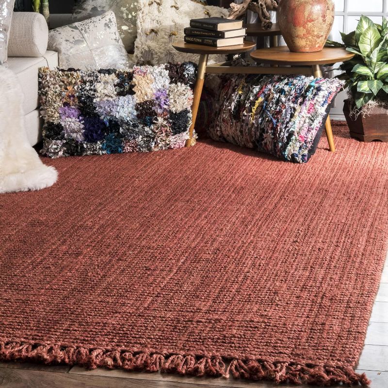 Photo 1 of 3FT RED WOOL RUG 