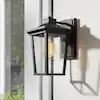 Photo 1 of 
LNC
Traditional Coastal Black Lantern Wall Sconce with Seeded Glass shade Modern 1-light Outdoor Wall Light LED Compatible