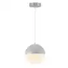 Photo 1 of 
Artika
Sparkle Ball 23-Watt 1 Light Chrome Modern Integrated LED Mini Pendant Light Fixture for Kitchen Island