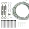 Photo 1 of 
Newhouse Lighting
48 ft. String Light Hanging, Mounting Kit, Wire, Mounting Hooks