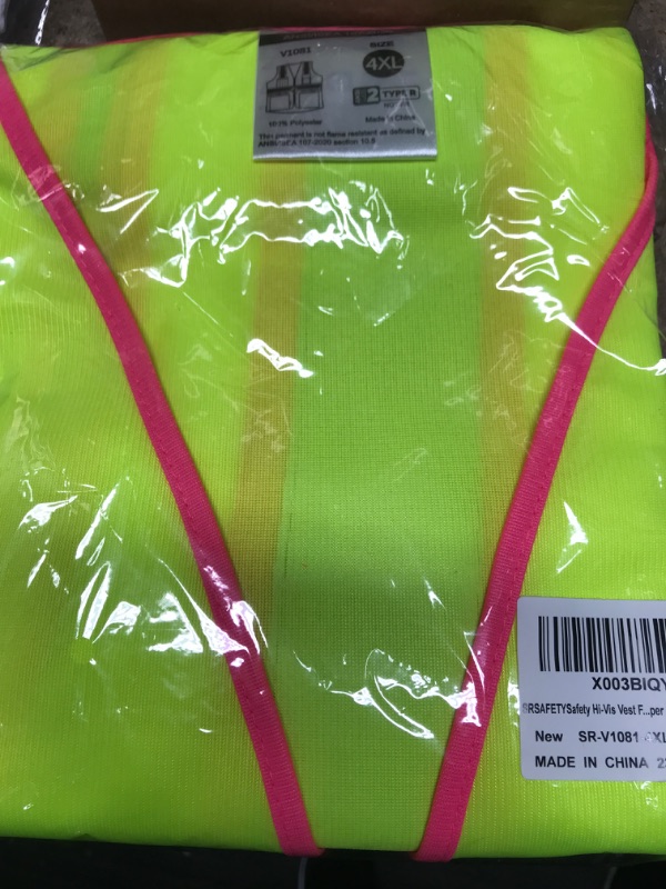 Photo 1 of Safety Vest  4XL