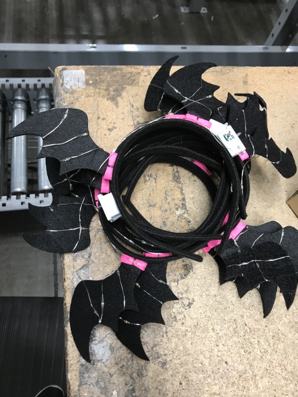 Photo 1 of 10 Pc Halloween Bat Headband with Lights