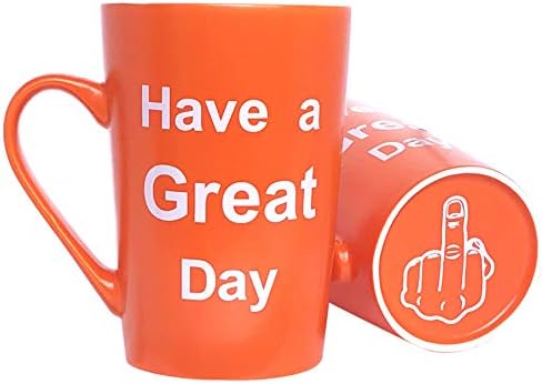 Photo 1 of 
MAUAG Christmas Gifts Funny Coffee Mug Have a Great Day Cup Red, Best Mothers Day and Fathers Day Gag Gifts, 13 Oz