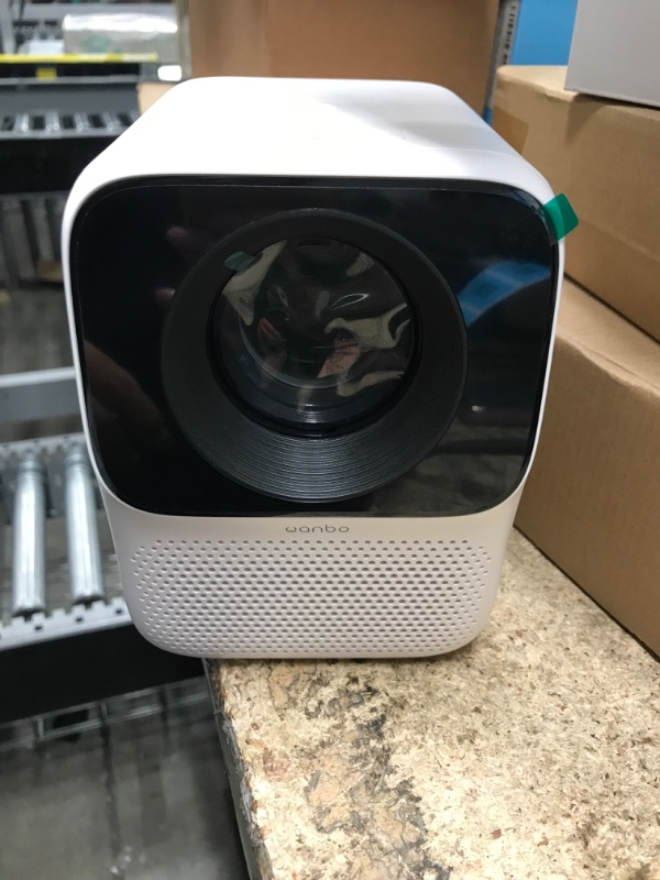 Photo 1 of Wanbo Upgraded T2 Max Projector 450ANSI Android 9.0 Full Hd 4K Projector 1920*1080P 12000 Lumens Auto Focus HIFI Sound Home Outdoor Theart?white?