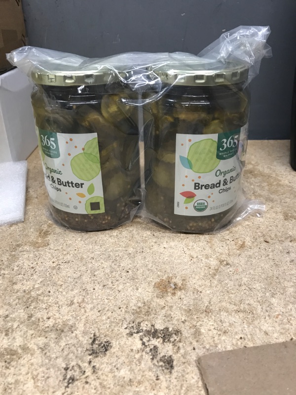 Photo 2 of 365 by Whole Foods Market, Organic Bread And Butter Pickles, 24 Fl Oz 2 Pack 