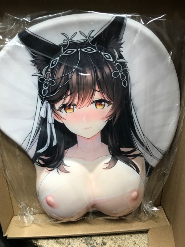 Photo 1 of  Anime Mouse Pads with Wrist Rest Gaming 3D Mousepads 2Way Skin