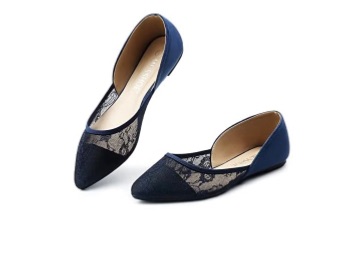 Photo 1 of MUSSHOE Flats Shoes Women Pointed Toe Flats for Women Elegant Women's Flats
8