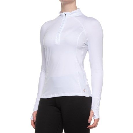 Photo 1 of Avalanche Women S UPF Protection Long Sleeve 1/4 Zip Sun Shirt med
