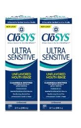 Photo 1 of ***BEST BY 07/26*** CloSYS Ultra Sensitive Mouthwash, 32 Ounce, Unflavored, Alcohol Free, pH Balanced, Helps Soothe Entire Mouth