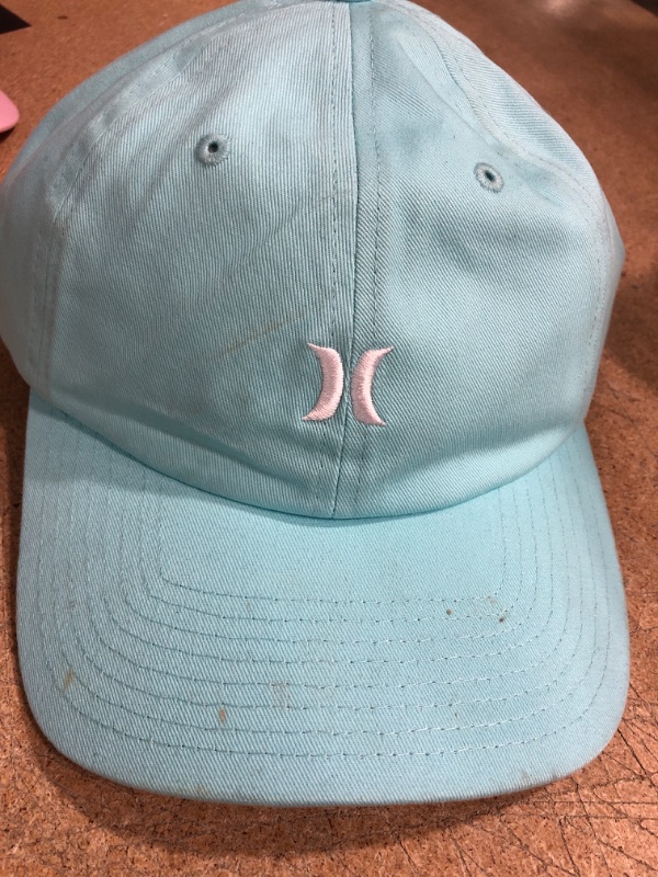 Photo 1 of Hurley Women's Logo Iconic Snapback Hat - Aqua