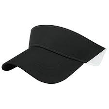 Photo 1 of FAHRENHEIT HEADWEAR WHITE BLACK VISOR