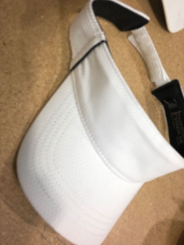 Photo 2 of FAHRENHEIT HEADWEAR WHITE VISOR