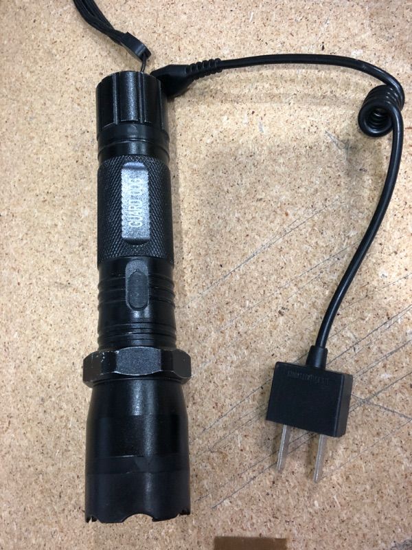 Photo 2 of * sold for parts/repair *
Guard Dog Diablo Tactical Stun Gun Flashlight, Maximum Voltage, Ultra Bright LED Bulb, Rechargeable Black