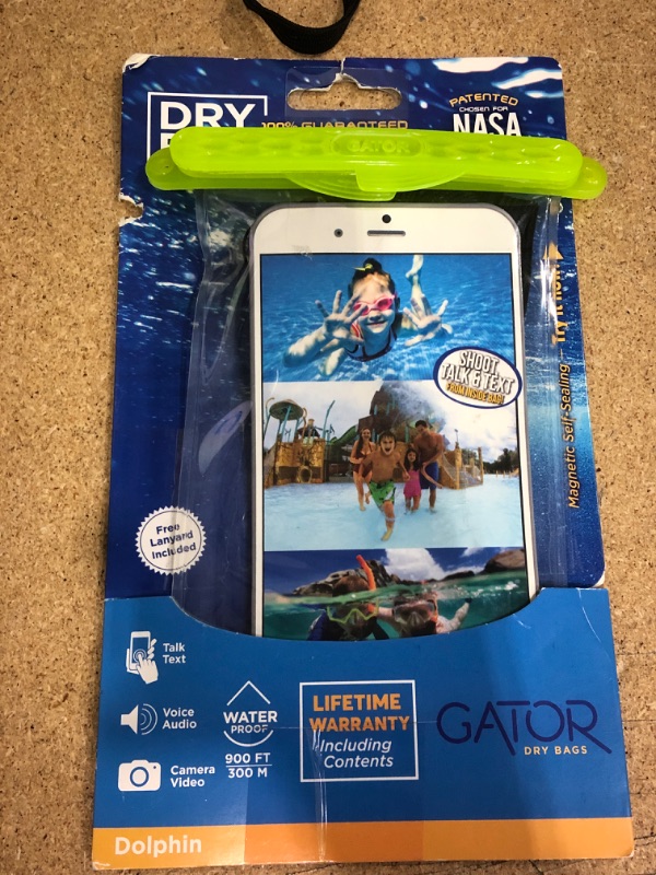 Photo 2 of Gator Dry Bags Dolphin Magnetic Phone Case
