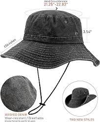 Photo 1 of BLACK WIDE BRIM BUCKET HAT