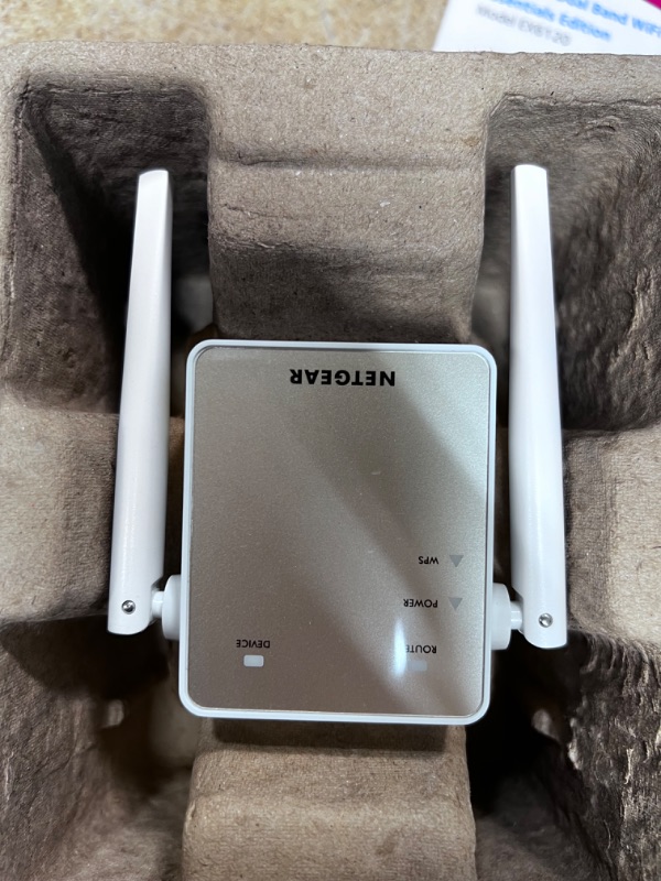 Photo 2 of NETGEAR Wi-Fi Range Extender EX6120 - Coverage Up to 1500 Sq Ft and 25 Devices with AC1200 Dual Band Wireless Signal Booster & Repeater (Up to 1200Mbps Speed), and Compact Wall Plug Design WiFi Extender AC1200