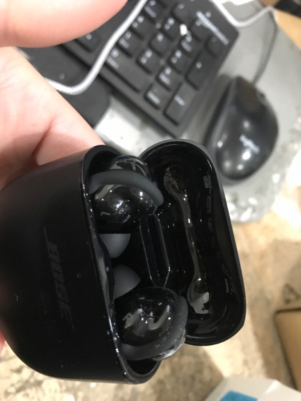 Photo 2 of Bose NEW QuietComfort Ultra Wireless Noise Cancelling Earbuds, Bluetooth Earbuds with Spatial Audio and World-Class Noise Cancellation, Black