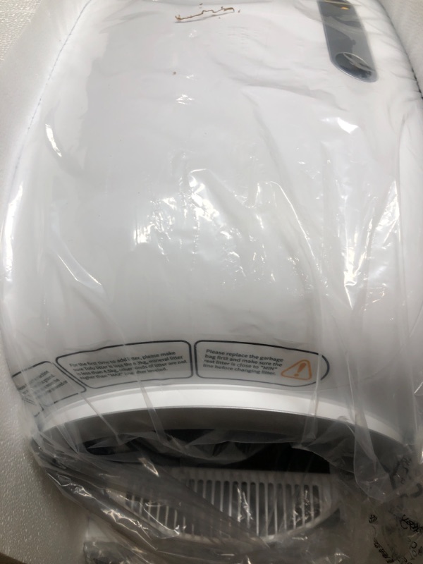 Photo 1 of BASTRUMI Self Cleaning Cat Litter Box, Automatic Cat Litter Box,Litter Robot Smart Litter Box with 65L+9L Large Capacity/APP Control for Multiple Cats with Mats & Baffle Plate?Improved Version? Grey