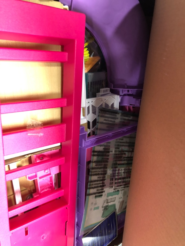 Photo 3 of Barbie Dreamhouse, Doll House Playset with 70+ Accessories Including Transforming Furniture, Elevator, Slide, Lights & Sounds Wheelchair Accessible Elevator