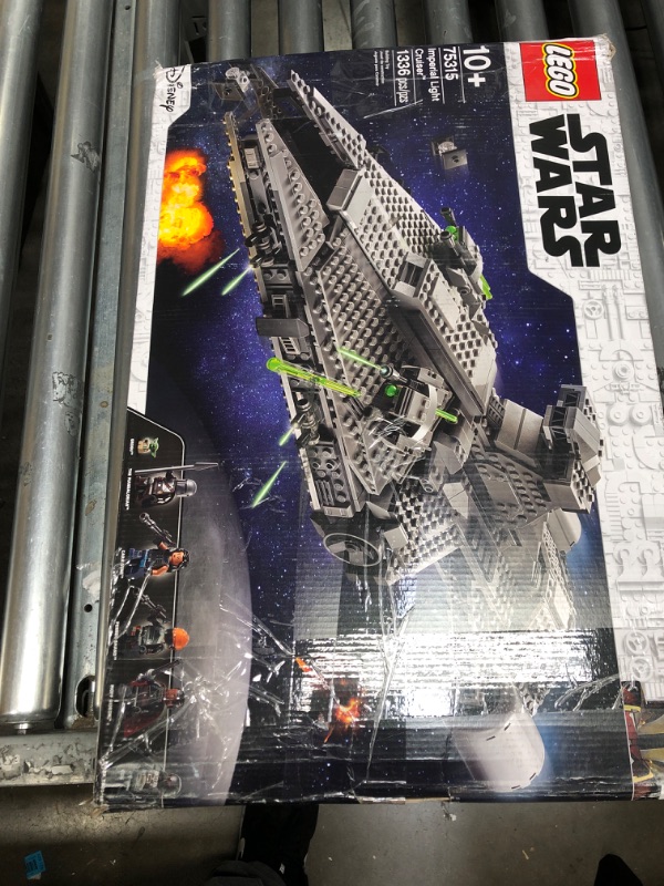 Photo 3 of ****MISSING PARTS*****LEGO Star Wars: The Mandalorian Imperial Light Cruiser 75315 Awesome Toy Building Kit for Kids, Featuring 5 Minifigures; New 2021 (1,336 Pieces) Frustration-Free Packaging