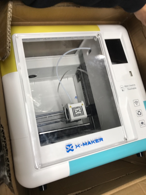 Photo 1 of **PARTS ONLY READ NOTES**
AOSEED X-MAKER 3D Printer for Kids and Beginners, Fully Assembled 