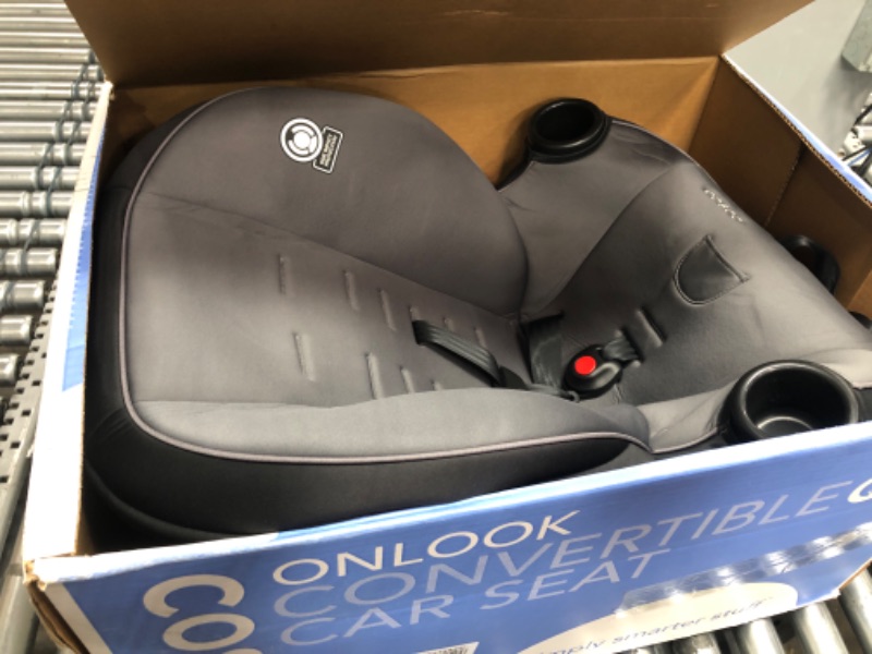 Photo 3 of Cosco Onlook 2-in-1 Convertible Car Seat, Rear-Facing 5-40 pounds and Forward-Facing 22-40 pounds and up to 43 inches, Black Arrows