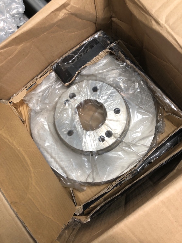 Photo 2 of Hart Brakes Front Brakes and Rotors Kit |Front Brake Pads| Brake Rotors and Pads| Heavy Duty Brake Pads and Rotors - PHCF.66016.04