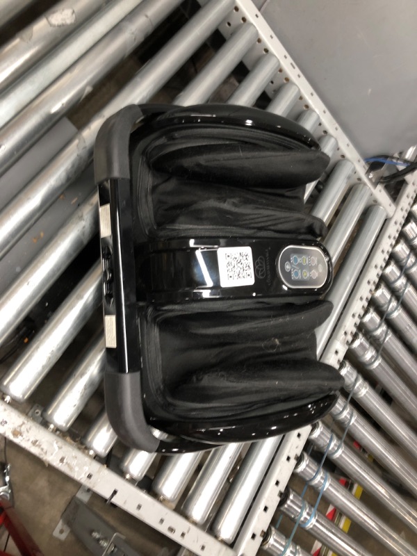 Photo 1 of **NONREFUNDABLE**FOR PARTS OR REPAIR**SEE NOTES**
Cloud Massage Shiatsu Foot Massager for Circulation and Pain Relief - Foot Massager Machine for Relaxation, Plantar Fasciitis Relief, Neuropathy, Heat Therapy - FSA/HSA Eligible (Black - with Remote)
