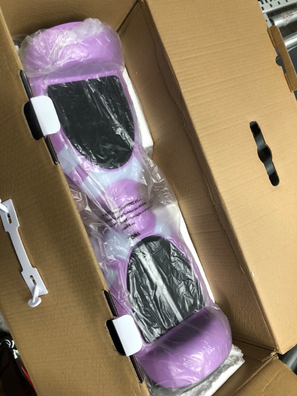 Photo 3 of ***see notes***Jetson All Terrain Light Up Self Balancing Hoverboard with Anti-Slip Grip Pads, for riders up to 220lbs Purple