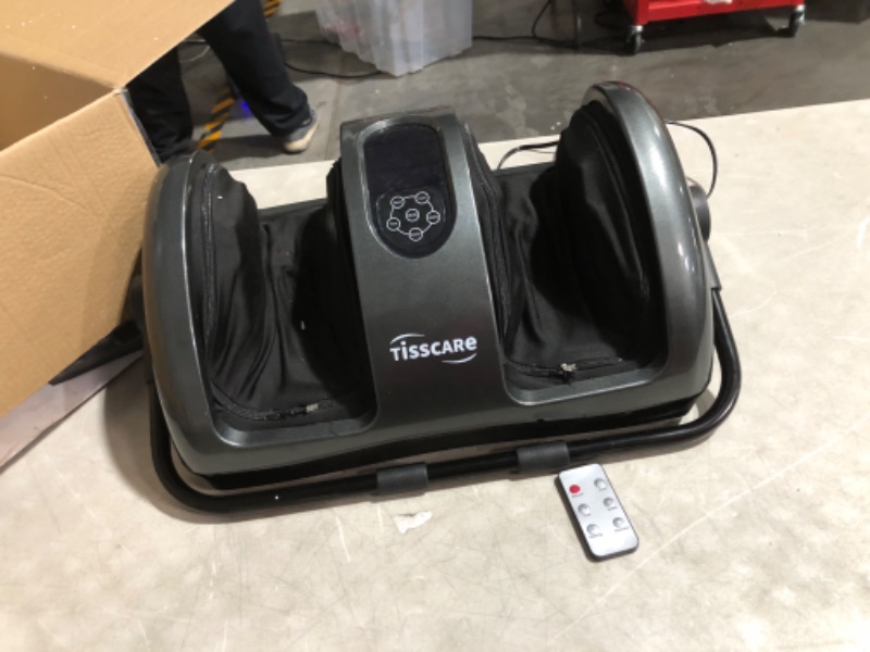 Photo 1 of ***USED - DOES NOT POWER ON - NOT FUNCTIONAL - FOR PARTS ONLY - NONREFUNDABLE***
TISSCARE Shiatsu Massage Foot Massager Machine - Improves Blood Flow Circulation, Deep Kneading