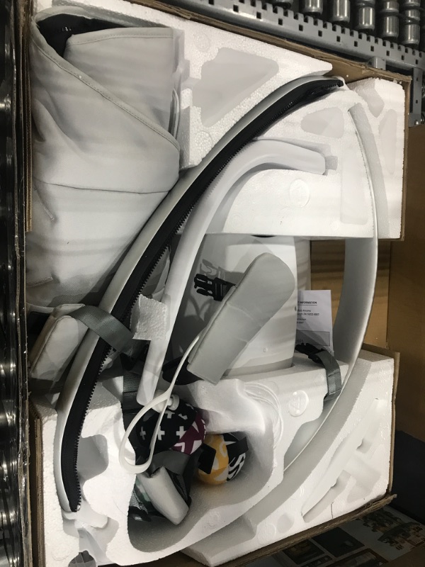 Photo 2 of 4moms MamaRoo Multi-Motion Baby Swing, Bluetooth Baby Swing with 5 Unique Motions, Grey