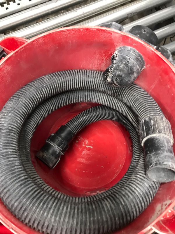 Photo 1 of **NONREFUNDABLE**FOR PARTS OR REPAIR**SEE NOTES**
CRAFTSMAN 8-Gallons 3.5-HP Corded Wet/Dry Shop Vacuum // no accessories 