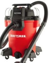 Photo 1 of **NONREFUNDABLE**FOR PARTS OR REPAIR**SEE NOTES**
CRAFTSMAN 8-Gallons 3.5-HP Corded Wet/Dry Shop Vacuum // no accessories 