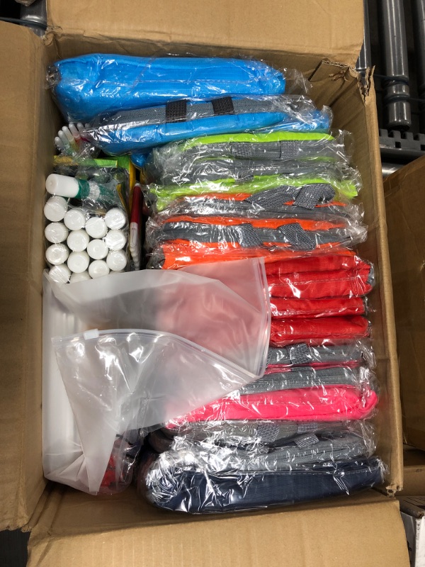 Photo 2 of 18 Sets Supplies Bulk Include 576 Pcs Supply Kits and 18 Pcs Backpacks Bulk,Supplies for Supply Set, Back to Supplies, Case of 18 Bundle Packs