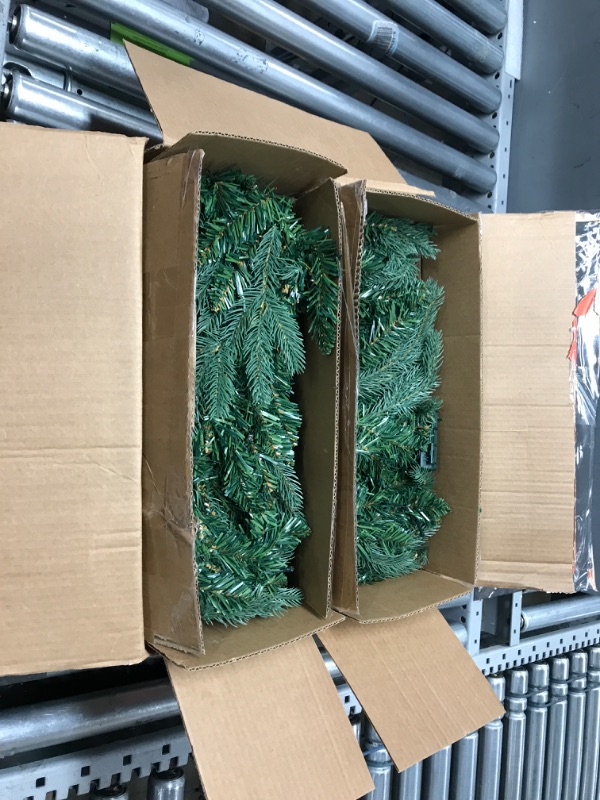 Photo 2 of *****unknown if complete***********
Premium Spruce Artificial Holiday Christmas Tree for Home, Office, Party Decoration w/ 1,346 Branch Tips, Easy Assembly, Metal Hinges & Foldable Base