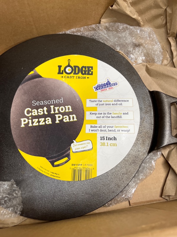 Photo 3 of 15" Cast Iron Pizza Pan