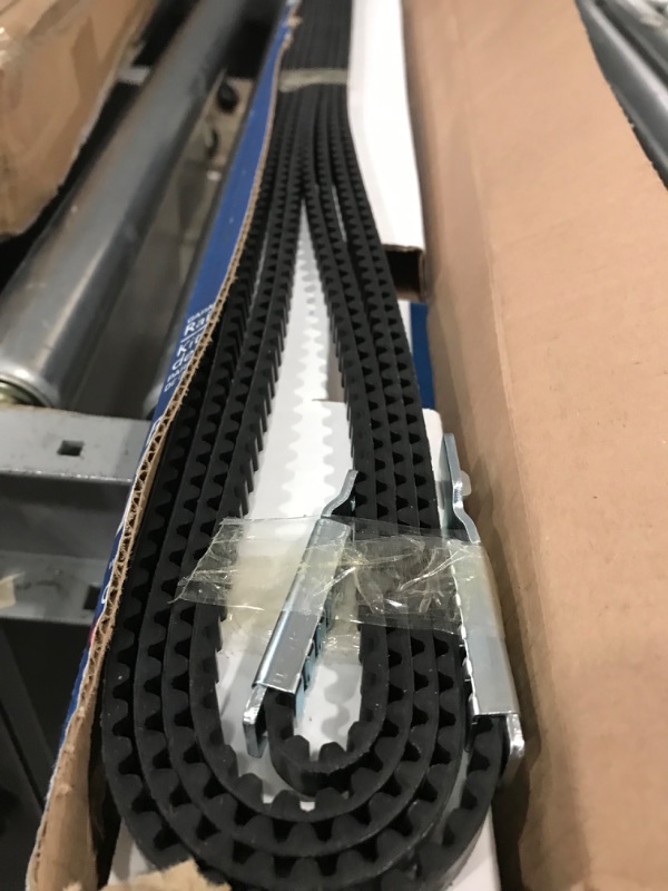 Photo 1 of Chamberlain Group G8808CB-P Chamberlain 8808CB 8-Foot, Compatible Whisper Drive Plus Models, Includes Replacement Belt Garage Door Opener 8 Ft Rail Extension Kit