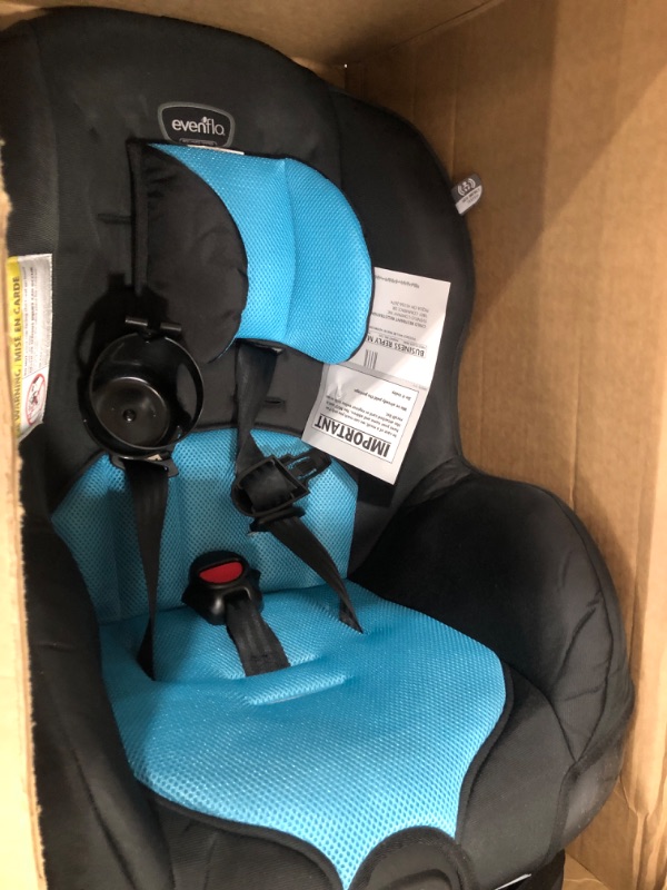 Photo 2 of Evenflo Tribute LX Convertible Car Seat (Neptune)