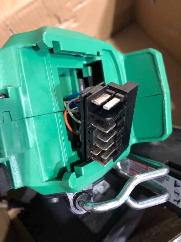 Photo 1 of **MAJOR DAMAGE**NON-FUNCTIONAL**
Metabo HPT 36V MultiVolt Cordless Framing Nailer