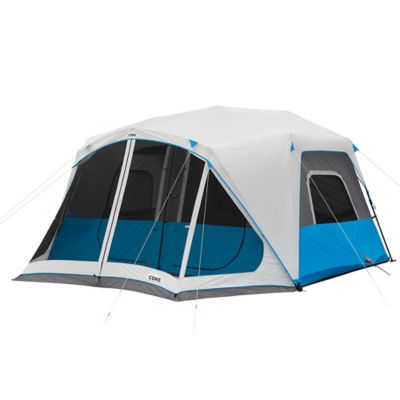 Photo 1 of CORE 10 Person Lighted Instant Cabin Tent with Included Footprint and Tent Kit