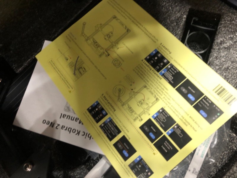 Photo 5 of ***Parts Only***ANYCUBIC Kobra 2 Neo 3D Printer, Upgraded 250mm/s Faster Printing Speed with New Integrated Extruder Details Even Better, LeviQ 2.0 Auto-Leveling Smart Z-Offset Ideal for Beginners 8.7"x8.7"x9.84"