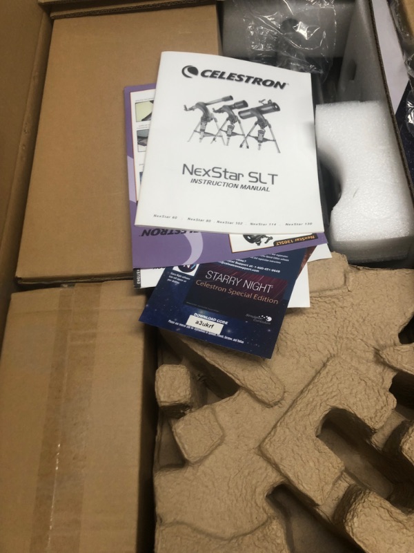 Photo 5 of Celestron - NexStar 130SLT Computerized Telescope - Compact and Portable - Newtonian Reflector Optical Design - SkyAlign Technology - Computerized Hand Control - 130mm Aperture 130 SLT Newtonian Single