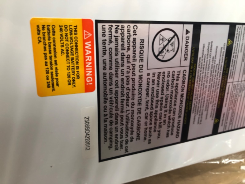 Photo 3 of *** PARTS ONLY ***
Tankless Water Heater Propane, Camplux 4.22 GPM Propane Water Heater 16L, Outdoor Water Heater Gas, Camping Water Heater for Off Grid, Cabins