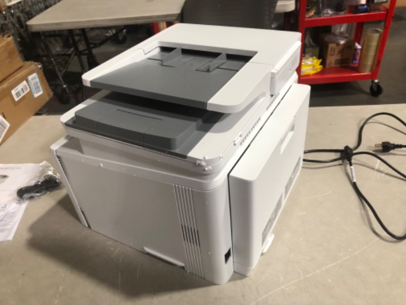 Photo 3 of ***NOT FUNCTIONAL - FOR PARTS ONLY - NONREFUNDABLE - SEE COMMENTS***
HP Color LaserJet Pro M283fdw Wireless All-in-One Laser Printer, (7KW75A), White