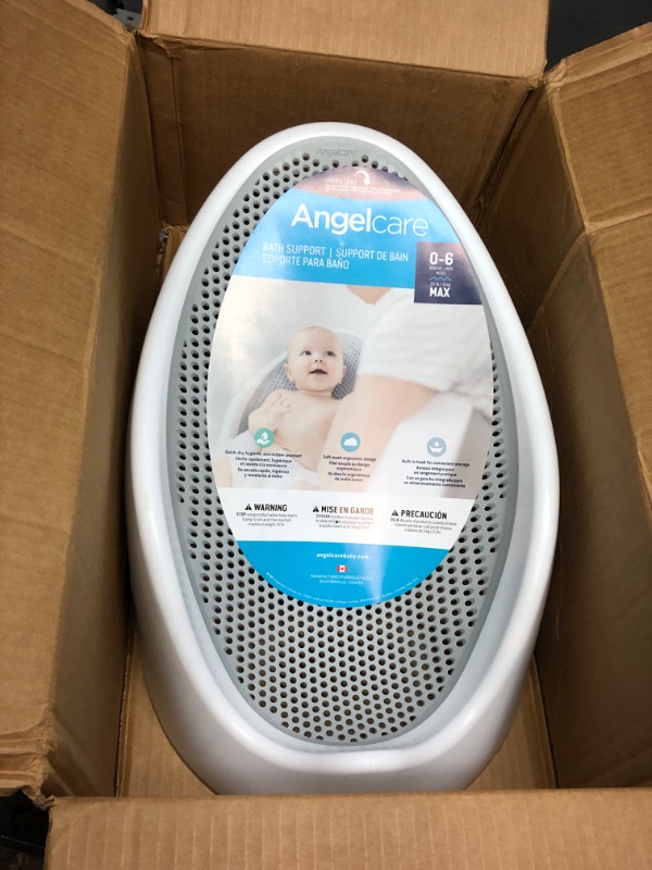 Photo 2 of Angelcare Baby Bath Support (Grey) | Ideal for Babies Less than 6 Months Old