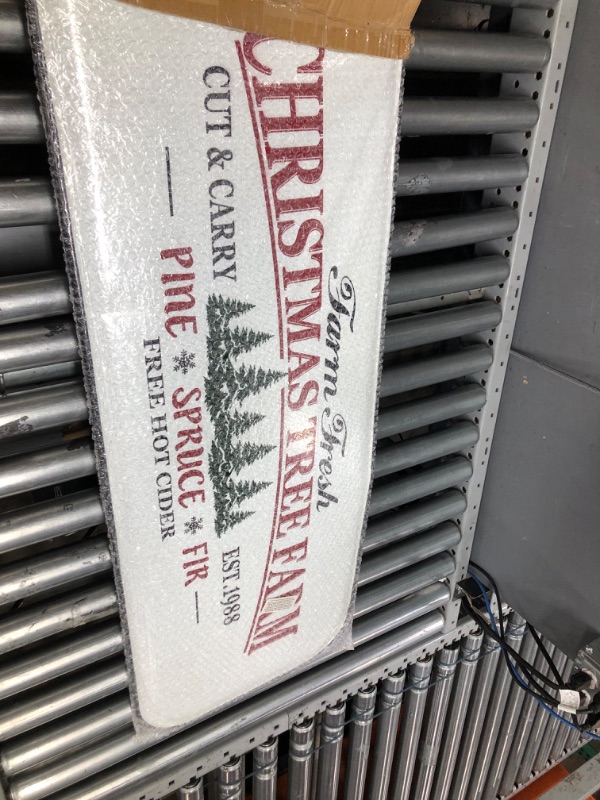 Photo 1 of Farm Fresh Christmas Tree Metal Sign