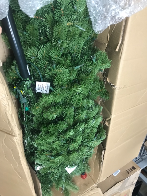 Photo 2 of ***LIGHTS DON'T WORK***
National Tree Company Pre-Lit 'Feel Real' Artificial Full Downswept Christmas Tree, 6.5 ft