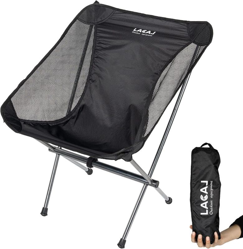 Photo 1 of G2 GO2GETHER Ultra-Light Folding Camping Chair, Lightweight Rip-Stop Fabric, Durable Aluminum Alloy Frame, Breathable Mesh, Easy to Carry, Compact Storage Size( 2 Pack)
