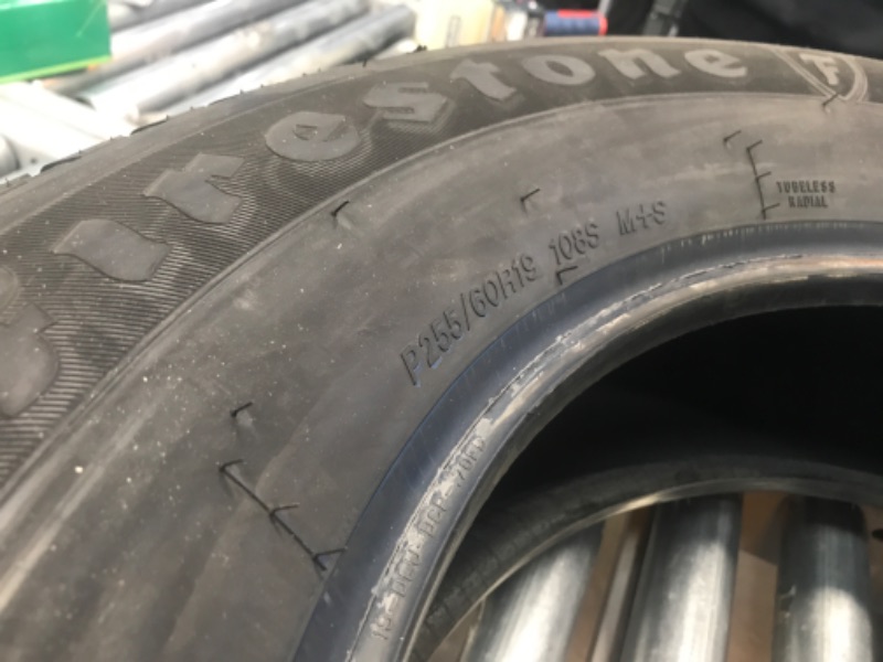 Photo 4 of Firestone All Season Touring Tire P255/60R19 108 S